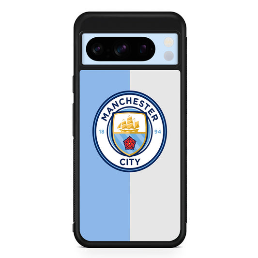 Manchester City Colour Of Pride Google Pixel 8 Pro Case | Slim Rubber Case for Google Pixel 8 Pro