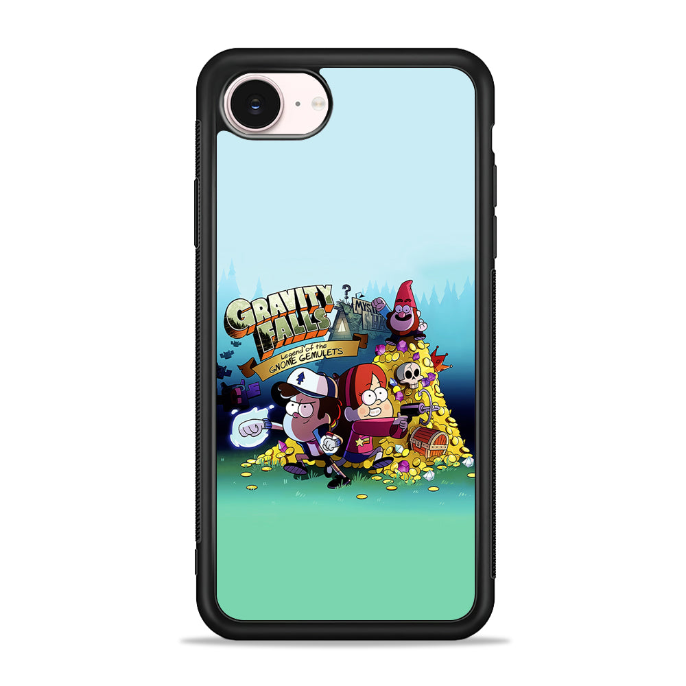 Gravity Falls Gnome Gemulets iPhone 17e Case - Silicone Case