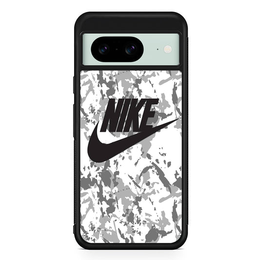 Nike Camo Google Pixel 8 Case | Slim Rubber Case for Google Pixel 8