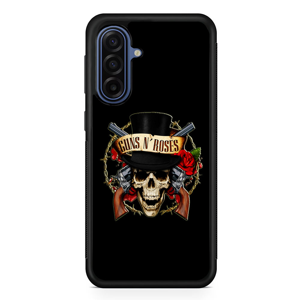 Guns N Roses Rock Skull Samsung Galaxy A17 Case | Slim Protective Phone Cover