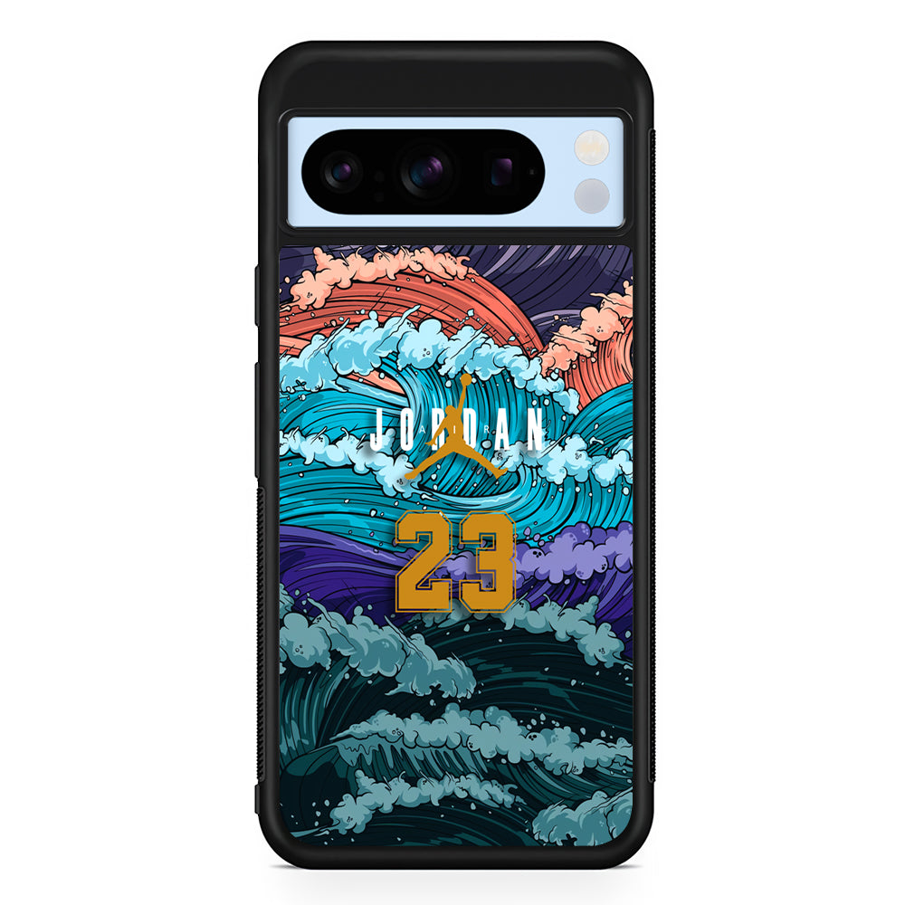 Air Jordan Wave of Struggle Google Pixel 8 Pro Case | Slim Protective Cover
