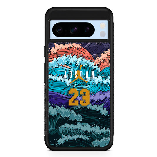 Air Jordan Wave of Struggle Google Pixel 8 Pro Case | Slim Protective Cover