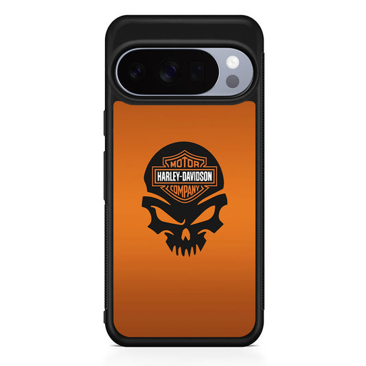 Harley Davidson Skull Silhouette Google Pixel 10 Pro Case | Protective Google Pixel 10 Pro Cover