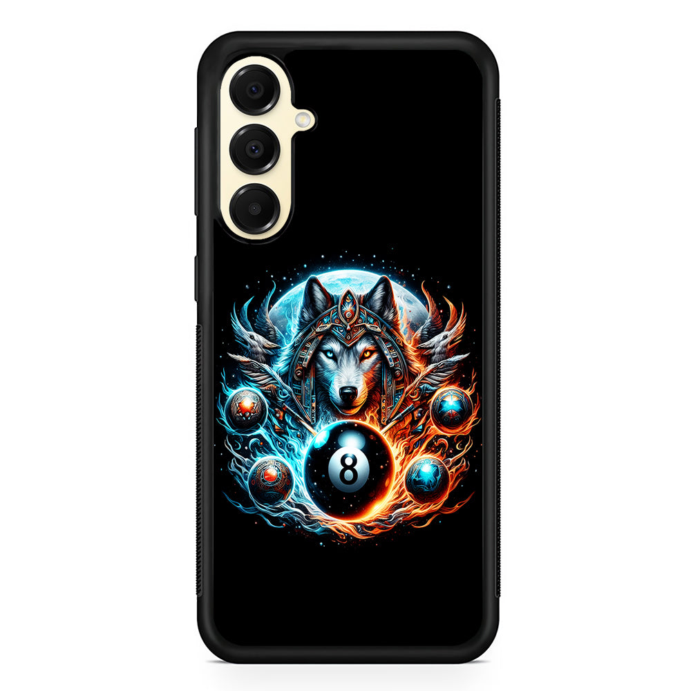 The Wolf Ball Number 8 Samsung Galaxy A16 Case | Slim Rubber Samsung Galaxy A16 Case
