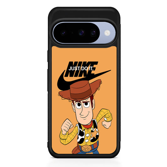 Nike Sheriff Woody Google Pixel 10 Case | Google Pixel 10 Rubber Protective Case