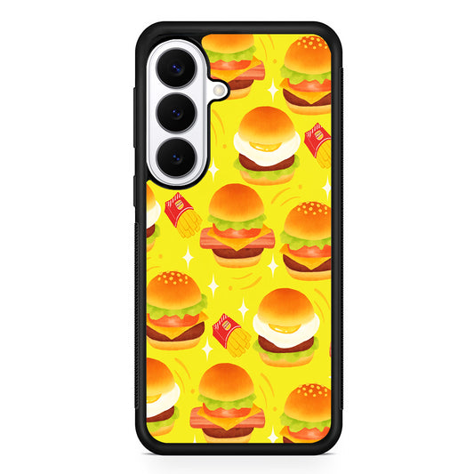 Fast Food Snack Burger Samsung Galaxy S26 Plus Case | Slim Protective Cover for Samsung Galaxy S26 Plus