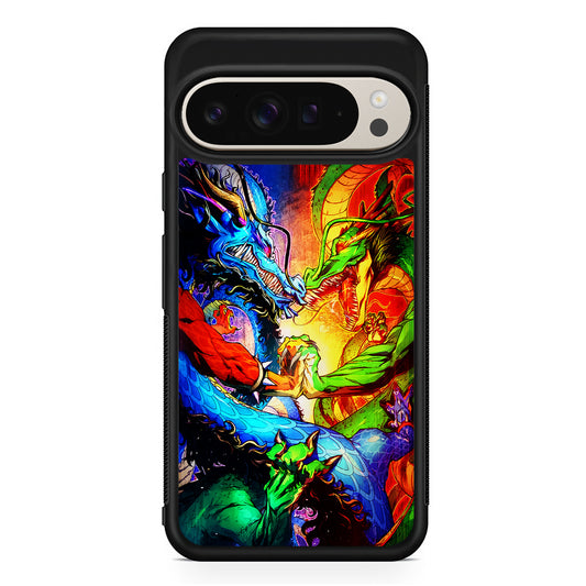 Kaido VS Shenron Crossover Google Pixel 9 Pro Case | Slim Protective Cover