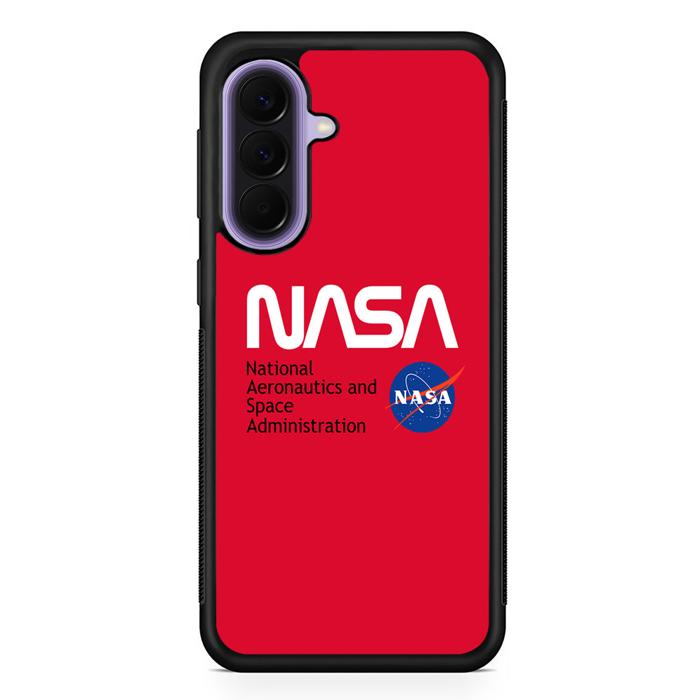 Nasa Red Authentic Samsung Galaxy A57 Case | Slim Samsung Galaxy A57 Rubber Case