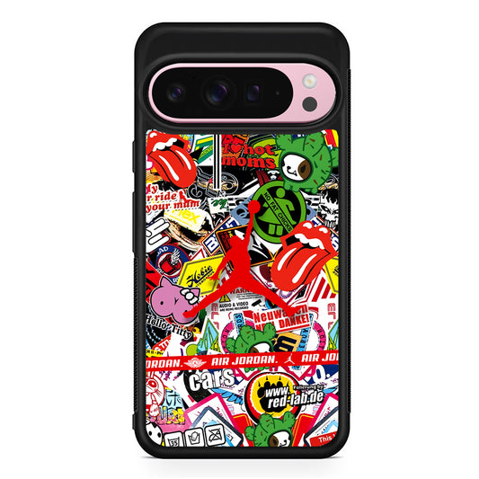 Air Jordan Mix Squad Google Pixel 9 Pro XL Case | Protective Cover