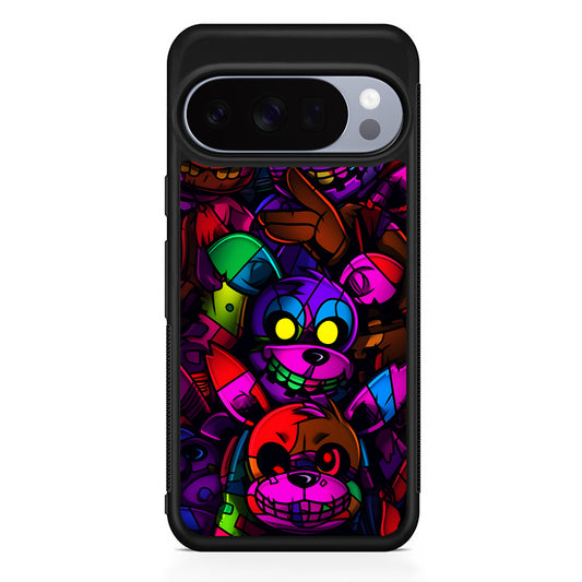 Five Nights at Freddy's Horror Google Pixel 10 Pro Case | Slim Google Pixel 10 Pro Rubber Case