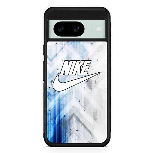 Nike Blue Light Vibes Google Pixel 8 Case | Slim Rubber Case for Google Pixel 8