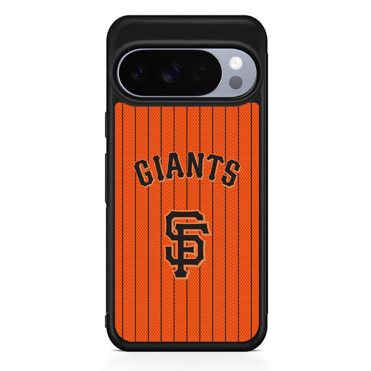 MLB San Francisco Giants Logo Google Pixel 10 Pro Case | Slim Google Pixel 10 Pro Rubber Case