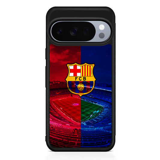 FC Barcelona Stadium Google Pixel 10 Pro Case | Slim Google Pixel 10 Pro Rubber Case