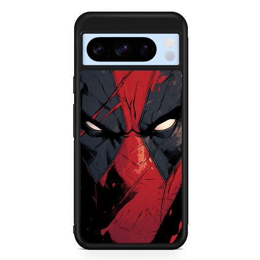Deadpool Face Google Pixel 8 Pro Case | Slim Rubber Case for Google Pixel 8 Pro