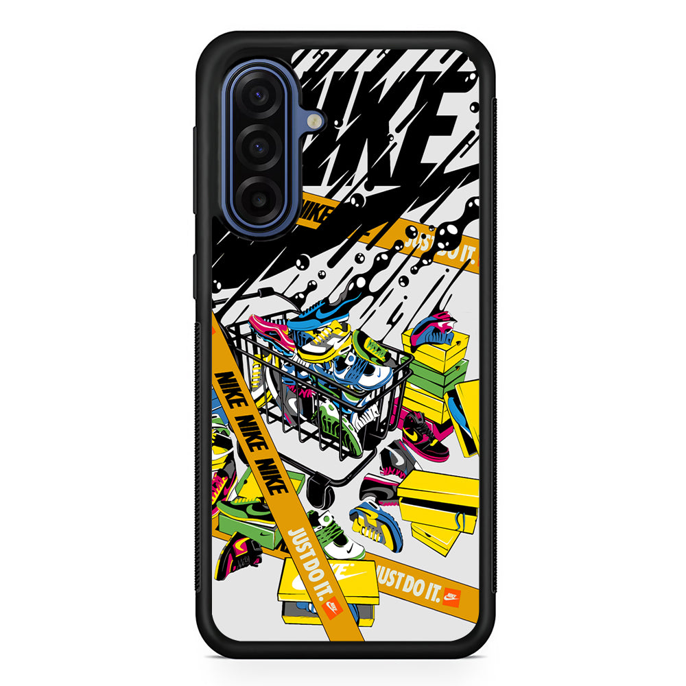 Nike Monthly Expenditure Samsung Galaxy A17 Case | Samsung Galaxy A17 Protective Rubber Case
