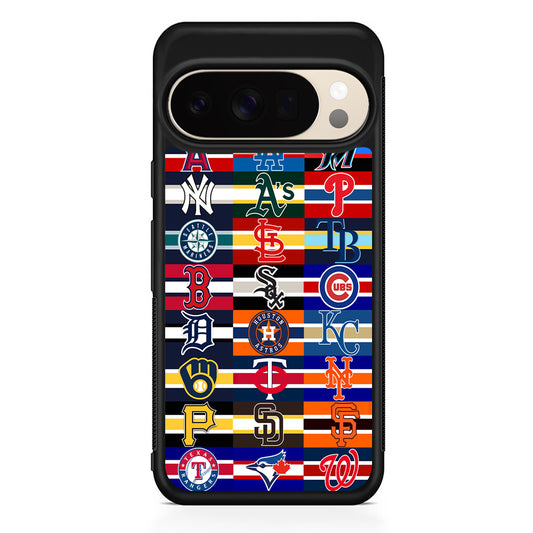 All MLB Teams Jersey Google Pixel 10 Pro XL Case | Slim Google Pixel 10 Pro XL Protective Case