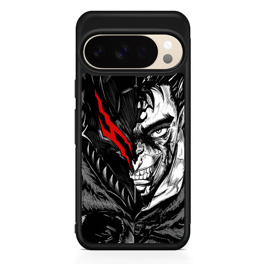 Guts Berserk Face Google Pixel 10 Pro XL Case | Slim Google Pixel 10 Pro XL Protective Case
