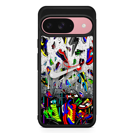 Nike Sneakers from The Sky Google Pixel 9 Case | Durable Google Pixel 9 Cover