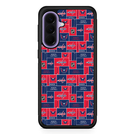 NHL Washington Capitals Pattern Samsung Galaxy A57 Case | Slim Samsung Galaxy A57 Rubber Case