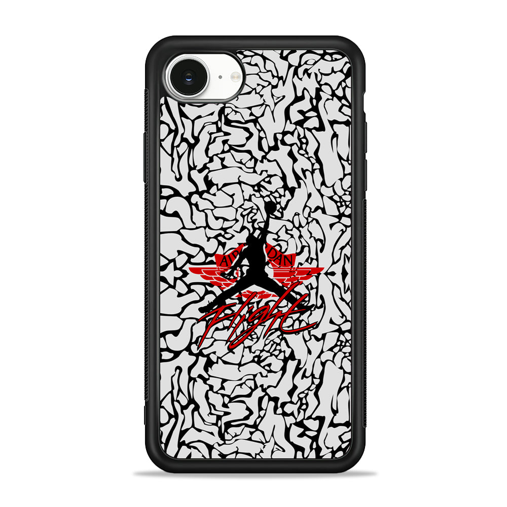 Air Jordan Endemic Patern iPhone 16e Case - Slim Silicone Case