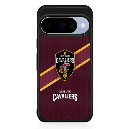 NBA Cleveland Cavaliers Logo Google Pixel 10 Case | Google Pixel 10 Rubber Protective Case