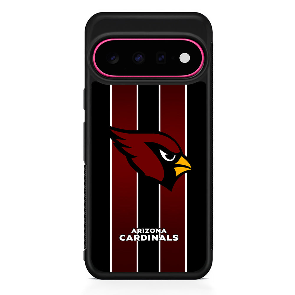 NFL Arizona Cardinals Strike Line Google Pixel 11 Case | Slim Shockproof Cover