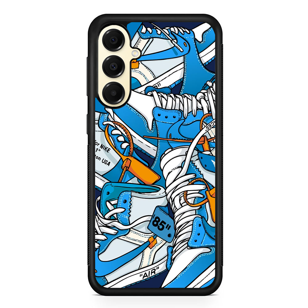 Nike Air Blue Samsung Galaxy A16 Case | Custom Protective Samsung Galaxy A16 Case