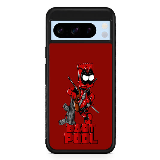 BartPool Simpson Google Pixel 8 Pro Case | Slim Rubber Case for Google Pixel 8 Pro