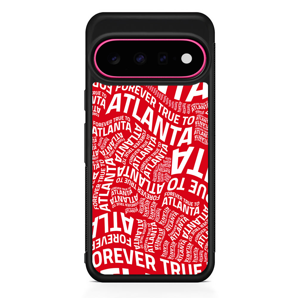 NBA Atlanta Hawks Word Google Pixel 11 Case | Slim Shockproof Cover