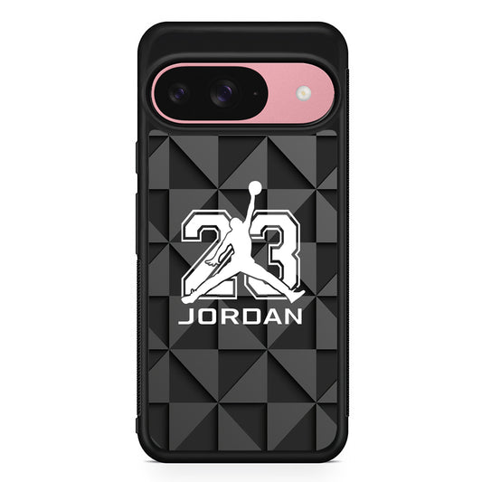 Air Jordan Triangle Shape Aesthetic Google Pixel 9 Case | Google Pixel 9 Protective Rubber Case