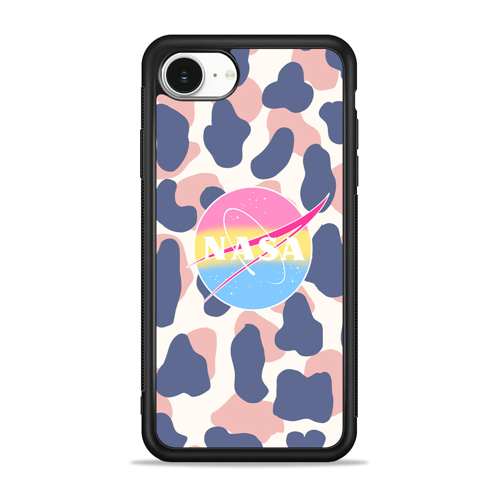 Nasa x Milky Patern iPhone 16e Case - Slim Silicone Case