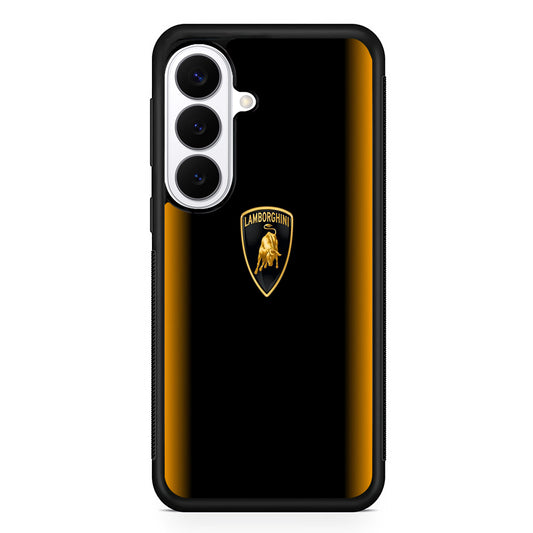 Lamborghini Stripe Gold Samsung Galaxy S26 Plus Case | Lightweight Protective Cover for Galaxy S26 Plus