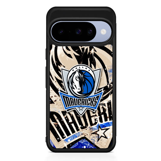 NBA Dallas Mavericks Logo Google Pixel 10 Case | Google Pixel 10 Rubber Protective Case