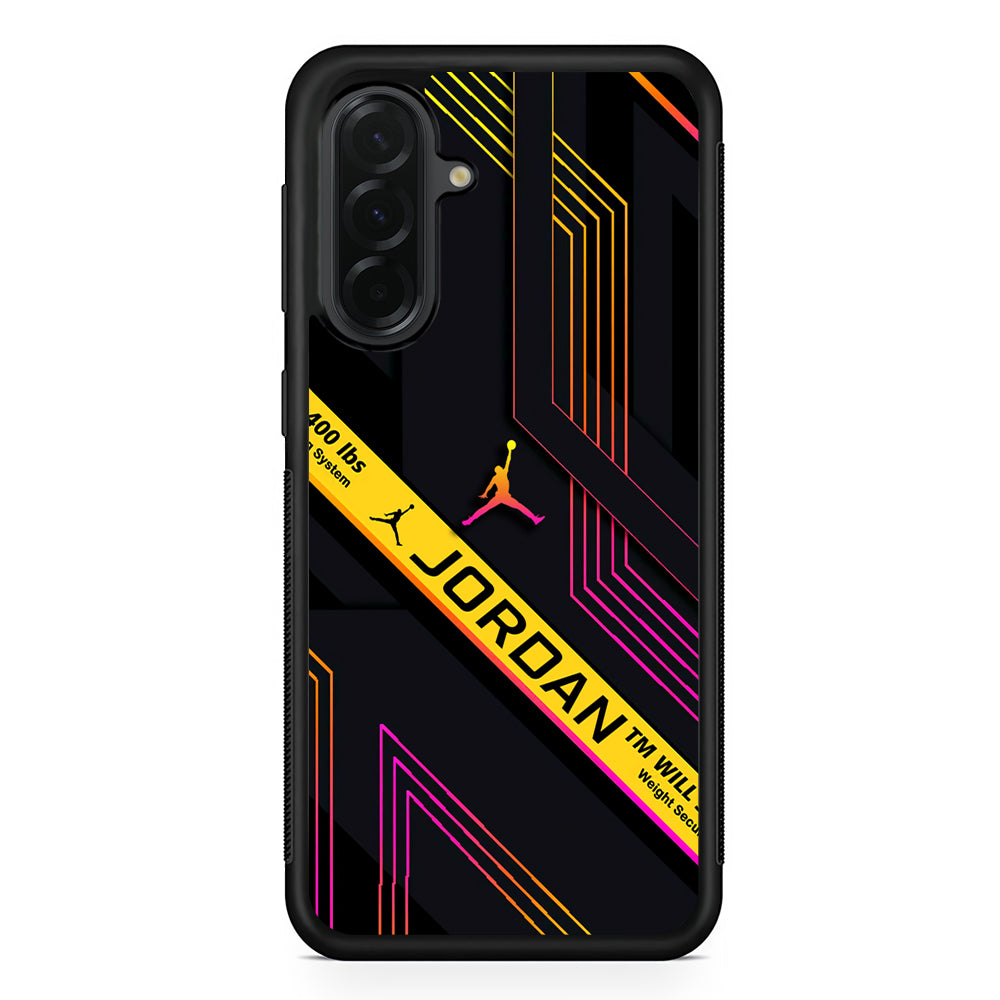 Air Jordan Digital Corner Samsung Galaxy A36 Case | Slim Samsung Galaxy A36 Protective Case