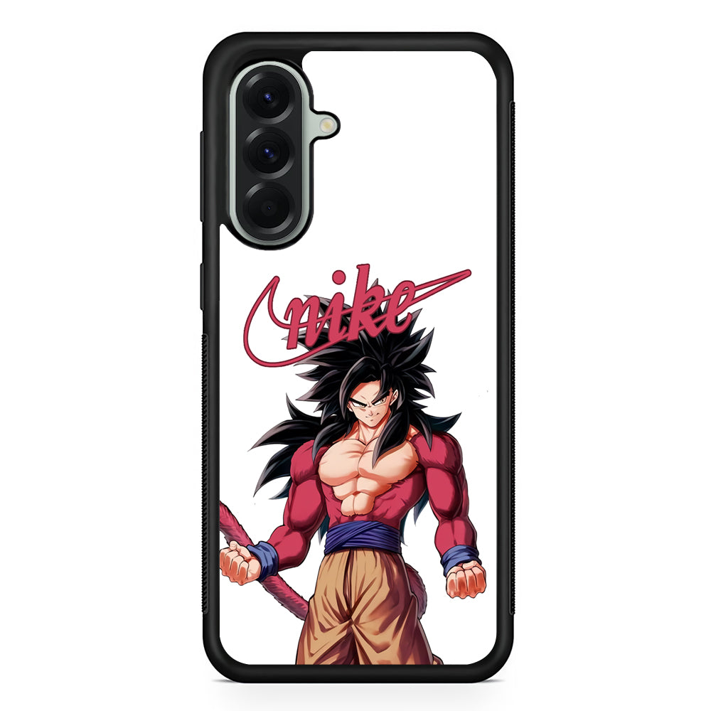 Nike Saiyan Mode Goku Samsung Galaxy A56 Case | Durable Samsung Galaxy A56 Cover