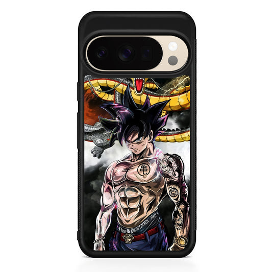 Goku X Shenron Dragon Ball Z Google Pixel 10 Pro XL Case | Slim Google Pixel 10 Pro XL Protective Case
