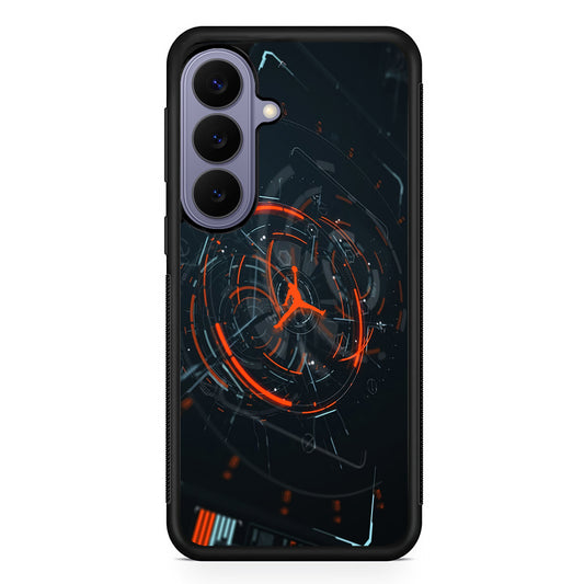 Air Jordan Rising The Digital Circle Samsung Galaxy S26 Case | Slim Protective Rubber Case for Samsung S26
