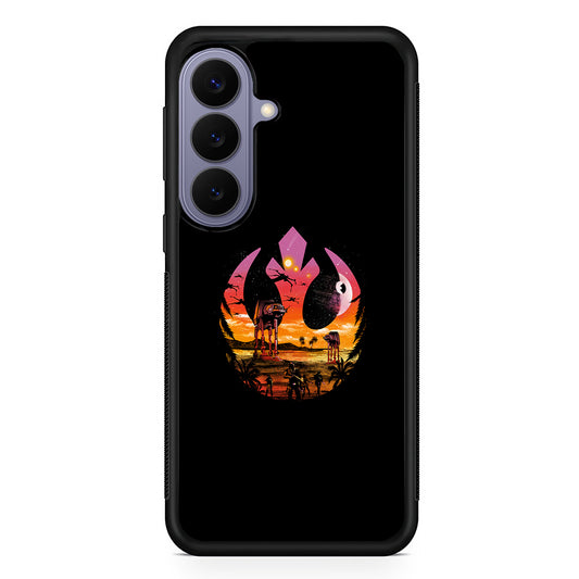 Rebel Alliance Logo Star Wars Samsung Galaxy S26 Case | Durable Rubber Case for Samsung Galaxy S26