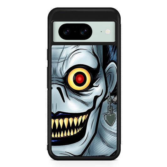 Ryuk Death Note Half Face Google Pixel 8 Case | Durable Protective Cover for Google Pixel 8