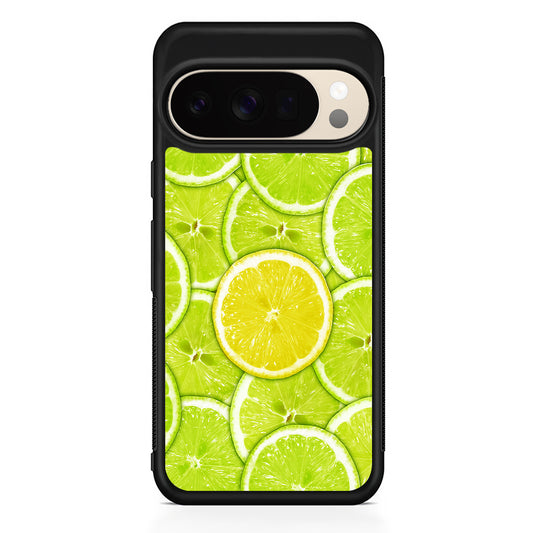 Lime Slice Citrus Fruit Google Pixel 10 Pro XL Case | Slim Google Pixel 10 Pro XL Protective Case