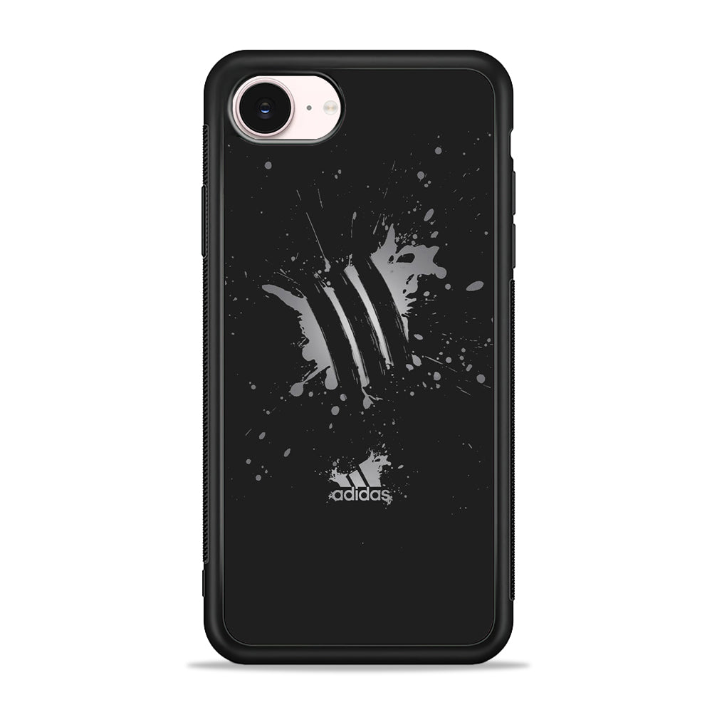 Adidas Spash Grey Colour Claw Mark iPhone 17e Case - Silicone Case