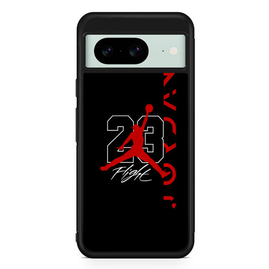 Air Jordan Black on The Back Google Pixel 8 Case | Durable Protective Cover for Google Pixel 8