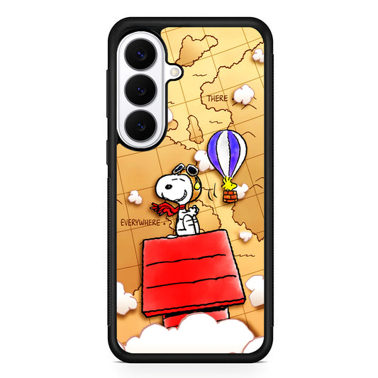 Snoopy Journey Around The World Samsung Galaxy S26 Plus Case | Slim Protective Cover for Samsung Galaxy S26 Plus