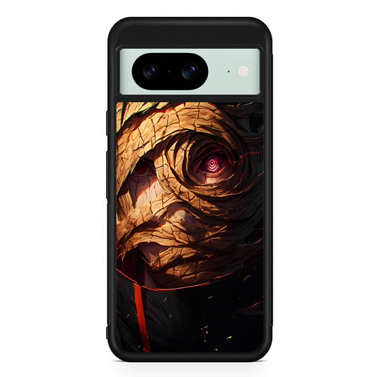 Uchiha Obito Naruto Anime Google Pixel 8 Case | Durable Protective Cover for Google Pixel 8