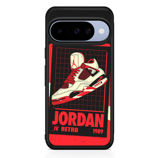 Air Jordan Poster from The Past Google Pixel 10 Case | Google Pixel 10 Rubber Protective Case