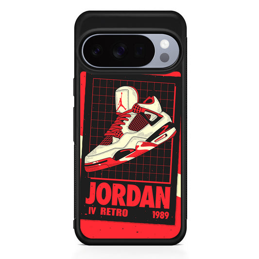 Air Jordan Poster from The Past Google Pixel 10 Pro Case | Slim Google Pixel 10 Pro Rubber Case
