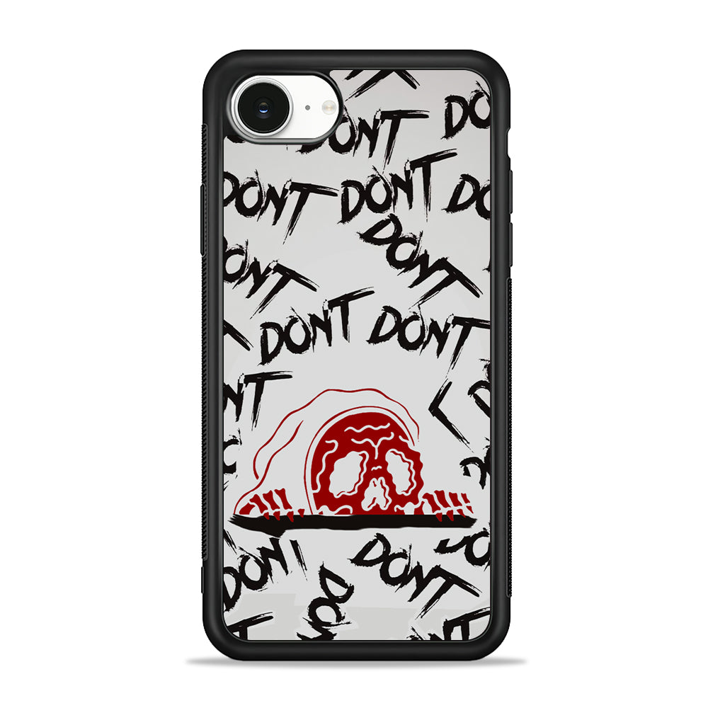 Please Don't Be Scare iPhone 16e Case | Protective Phone Cover