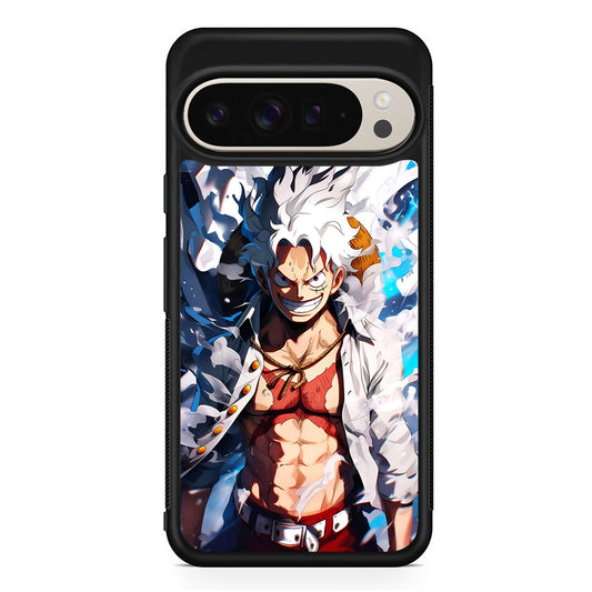 One Piece Luffy Sun God Nika Google Pixel 9 Pro Case | Slim Protective Cover