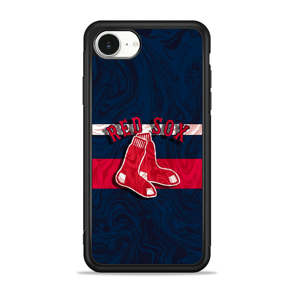 MLB Boston Red Sox Logo iPhone 16e Case | Protective Phone Cover