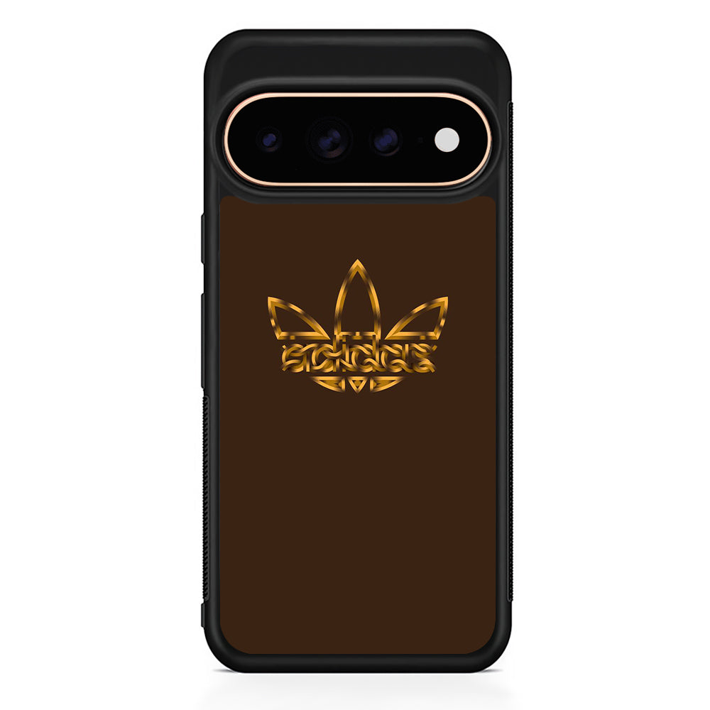 Adidas Royal Gold Chocolate Google Pixel 11 Pro Case - Stylish Protective Phone Case